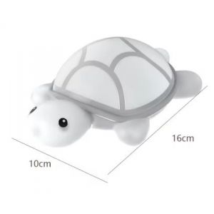 Veilleuse Tortue Led Silicone Animal, Lampe Douce Tactile, Veilleuse Enfants Sommeil Lumière Chambre Chevet Décoration Cadeau - Occasion
