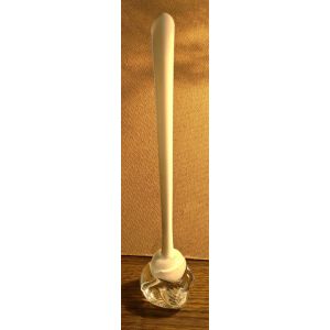 Soliflore verre et opaline vintage - Occasion
