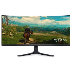 Alienware AW3423DWF - Moniteur OLED - jeux - incurvé - 34.18" - 3440 x 1440 UWQHD @ 165 Hz - 1000 cd/m² - 1000000:1 - DisplayHDR 400 True Black - 0.1 ms - HDMI, 2xDisplayPort - Dark Side of the... - Occasion