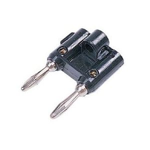BMF2 - fiche banane male double Diamètre4mm Longueur 40mm Ecart. 20mm - Occasion