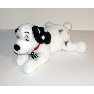 Les 101 Dalmatiens Disney - Peluche Doudou Chien Dalmatien Domino 31 Cm - Occasion