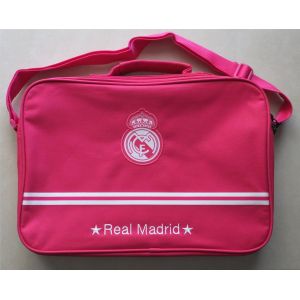 Sac À Bandoulière Real Madrid Pour Pc - 38x28x6 Cm -Rose - Occasion