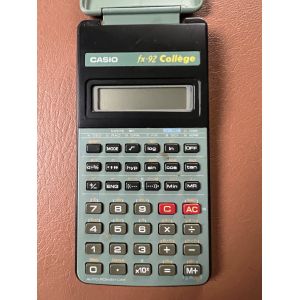 CASIO fx-92 COLL&Egrave;GE - Occasion