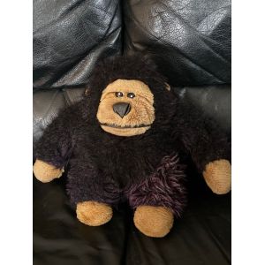 Doudou Peluche Gorille Noir Et Beige Sandy 28cm - Occasion