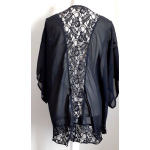 Blouse Sans Bouton, Manches Chauve-Souris, T.20/48 - Occasion