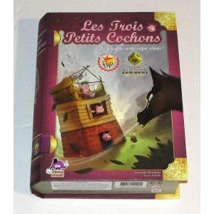 Les Trois Petits Cochons Jeu De Soci&eacute;t&eacute; Purple Brain Cr&eacute;ations - Occasion