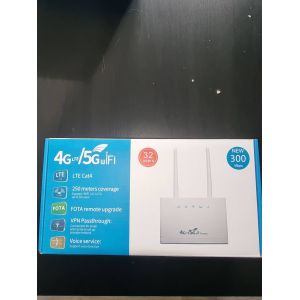 Routeur WiFi sans fil R311 PRO 4G, antennes externes, Modem sans fil avec emplacement pour carte SIM, couverture étendue, connexion Internet - Occasion