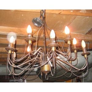 Lustre En Fer Forg&eacute; - Occasion