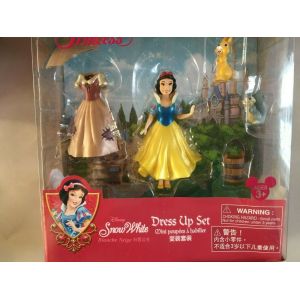 Mini poup&eacute;e blanche neige &agrave; habiller disney disneyland paris - Occasion