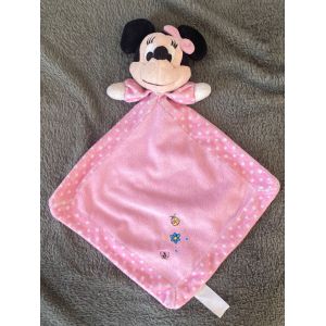 Doudou Minnie Rose À Pois Papillon Coccinelle Fleur 30cm - Occasion