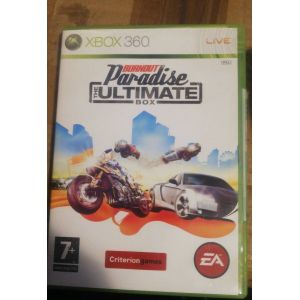 Jeux xbox 360 burnout paradise the ultimate box - Occasion