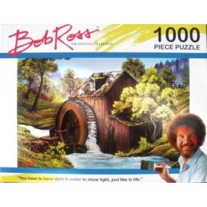 Puzzle 1000 Pièces "Bob Ross" - The Official Collection / N° 1880679 - Le Moulin À Eau - Occasion