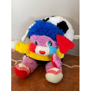 Peluche Popples Ballon Football Sport Année 1988 32cm - Occasion
