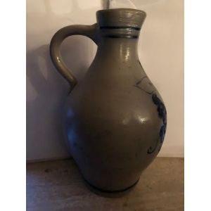 Pichet À Vin En Grès D'alsace, Contenance 2,5 Litres - Occasion
