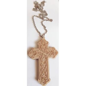 Pendentif Croix Celtique Bicolore - Occasion