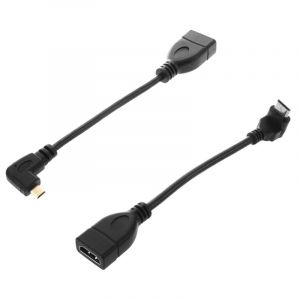 Câble adaptateur Micro- HDMI à 90 degrés vers la bonne Direction et convertisseur HDMI mâle vers HDMI femelle à 90 degrés - Occasion