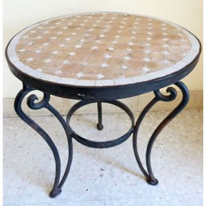 Table Porte Plantes Ou Table Basse Fer Forg&eacute; - Occasion