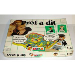 Prof A Dit Jeu De Societe Mako Vintage 70/80 - Occasion