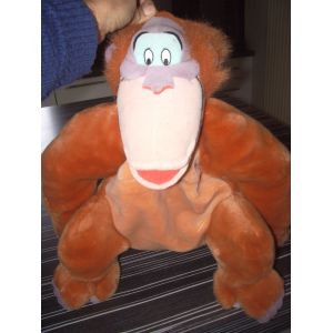 Grande Peluche /range pyjama Singe Roi Louie / Louis Le Livre De La Jungle 45 Cm Range Tout - Occasion