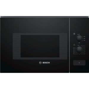 Micro-ondes Bosch BFL520MB0 - S&eacute;rie 4 - Encastrable - 800 W - 20 L - Noir - Occasion