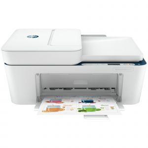 HP DeskJet Plus 4122 Sans fil All-in-One Couleur Imprimante, Instant Ink; Copieur, Scanner - Occasion