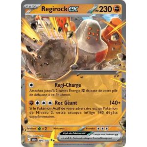Carte Pokémon - Regirock Ex - 101/182 - Ultra-Rare - Ev10 Rivalités Destinées - Occasion