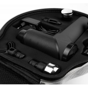 Orthomechanik 3.0 | Orthogun | High-Quality Massage Gun With App & 7 Attachments I Includes Case | 160 W Motor & 5 Intensities For Pain Relief & Relaxation I Up To 360 Minutes Running Time - Occasion