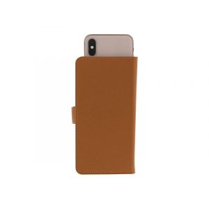T'nb Universal - Étui À Rabat Pour Téléphone Portable - Slider Xxl - Polyuréthane - Brun - Jusqu'à 6,5 - Occasion