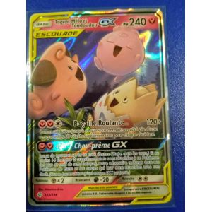 Carte Pokémon Française Gx .. Gx Escouade 143 /236 Togepi, Mélo Et Rondoudou Éclipse Cosmique - Occasion