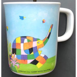 Tasse Elmer L'eléphant Petit Jour, Mug, Figurine - Occasion