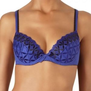 Ensemble Lingerie Aubade Bahia Coton 90a Bleu - Occasion