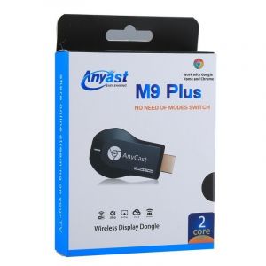Cl&eacute; TV sans fil AnyCast M9 Plus 1080P, Dongle pour &eacute;cran WiFi, r&eacute;cepteur multim&eacute;dia compatible HDMI, DLNA Airplay Miracast - Occasion