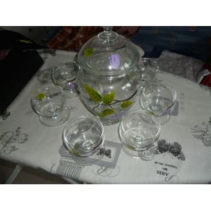 Service &Agrave; Pruneau En Verre - Occasion