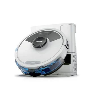 Robot aspirateur et laveur auto-vidant 2-en-1 Shark Matrix Plus blanc RV2620WAEUWH - Occasion