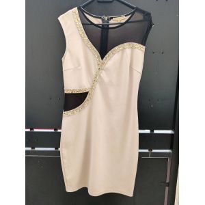 Robe S Soky & Soka Beige Chic &ndash; Taille S - Occasion