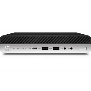 HP ELITEDESK 800 G4 MINI Intel Core i5-8500T - Ram 8 Go - DD 256 Go - Occasion