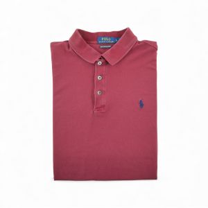 Reconditionn&eacute; - Polo Manches Courtes Homme - Taille L - Homme - Bordeaux - Occasion