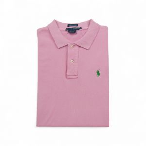 Reconditionné - Polo Manches Courtes Femme The Skinny - Taille L - Femme - Rose - Occasion