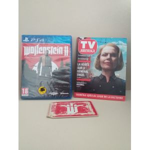 Coffret Wolfenstein II , the new colossus - jeu playstation 4, PS4 - Occasion