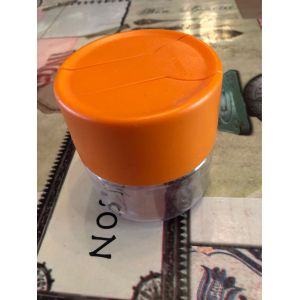 Petite Boîte Verseuse Christalys Tupperware Couvercle Orange 200ml - Occasion