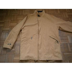Veste Parka Manteau Moutarde Et Bleu Marine Taille 52 Marque Peter Cofox - Occasion