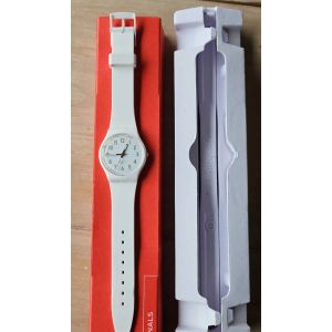 Montre Swatch Originals Blanc Et Or En Tr&egrave;s Bonne &Eacute;tat. - Occasion