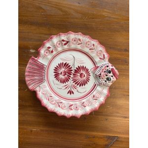 Assiette Poisson En Fa&iuml;ence Henriot Quimper - Occasion