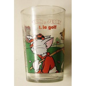 Verre A Moutarde Maille: Tom Et Jerry No1 "Le Golf - Occasion