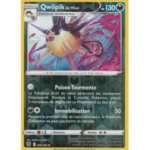 Carte Pokemon - Qwilpik De Hisui - 090/189 - Reverse - Eb10 - Astres Radieux - - Occasion