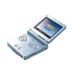 Nintendo Game Boy Advance Sp - Console De Jeu Portable - Bleu Polaire - Occasion