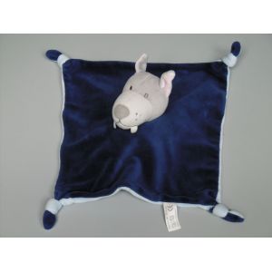 Doudou Loup Mouton Agneau Bleu Lilliputiens - Occasion