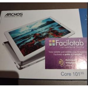 Tablette Archos Core 101 3G Facilotab 32 Go 10.1 pouces Argent - Occasion