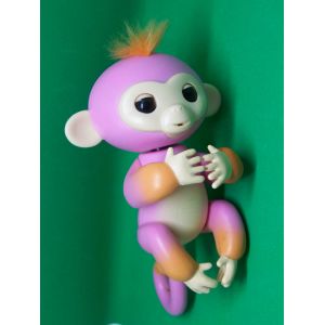 Fingerlings Wowwee Singe Interactif Rose - Je M'appelle Summer Et J'adore Me Balancer ! Summer Est Un Petit Singe Bicolore - Occasion