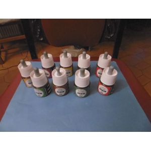 Encre A Dessiner Flacons 45ml Skrib Pebeo Lot De 9 Assortis - Occasion